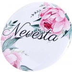 Placky na rozlučku se svobodou PIVOŇKY Nápis: Nevěsta – Hledejceny.cz