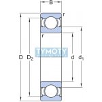 SKF 6004-2Z kuličkové ložisko | Zboží Auto