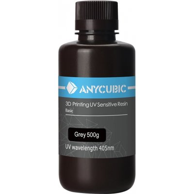 ANYCUBIC RESIN Šedý 0,5 Kg – Zboží Živě
