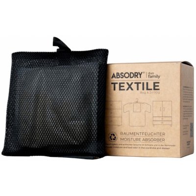 Everbrand pohlcovač vlhkosti do skříně a zásuvky Absodry Duo Family Textile, 2x100g – Zboží Dáma