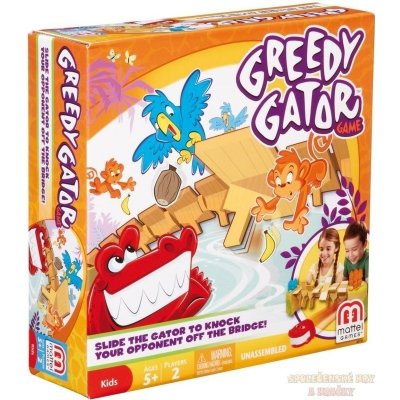 Mattel Hladový aligátor – Zboží Živě