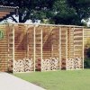 VidaXL Pergoly se střechou 3 ks 100x90x200 cm impregnovaná borovice