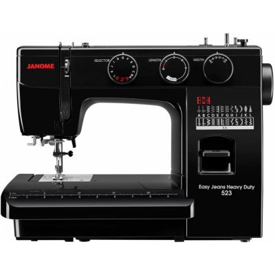 Janome Easy Jeans Heavy Duty 523 Black – Zboží Mobilmania