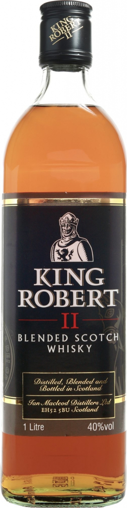 King Robert II 40% 1 l (holá láhev)