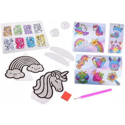 JOKOMISIADA Diamantové malování 2v1 Duhová zvířátka – Sleviste.cz