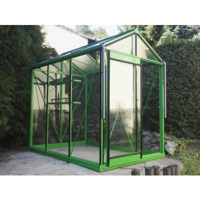 Piccolo Zahradní skleník 3,0 x 1,6 m přírodní hliník