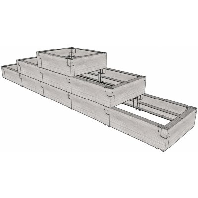 Juwel Timber Vyvýšený záhon Ergoline 185 x 125 x 40 cm LG2078 – Zboží Dáma
