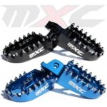 Duralové stupačky MXC Footpegs Kawasaki KX250F 06-24 / KX450F 07-24 Black/Blue Typ motocyklu Kawasaki KX450F (2007-2024), Barva Blue – Zboží Mobilmania