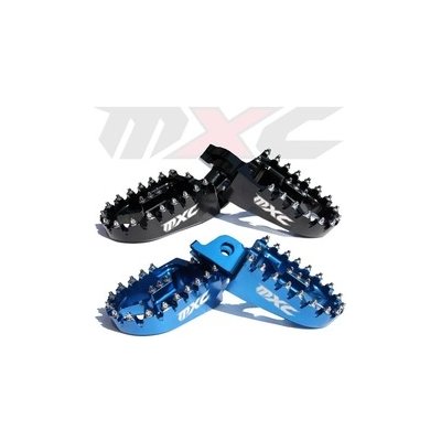 Duralové stupačky MXC Footpegs Kawasaki KX250F 06-24 / KX450F 07-24 Black/Blue Typ motocyklu Kawasaki KX450F (2007-2024), Barva Blue – Zboží Mobilmania