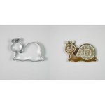 vykr.NR 0208 Šnek, 4x6,2cm – Hledejceny.cz