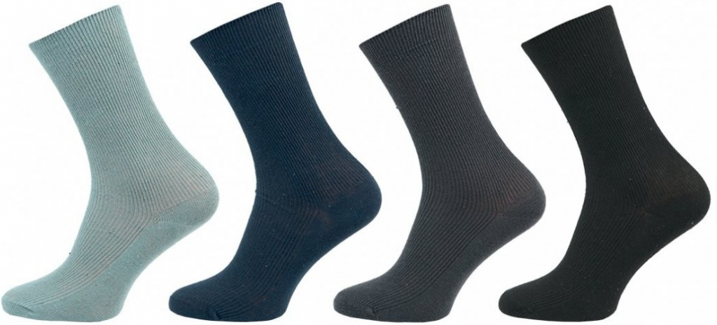 Novia 1063 pánské ponožky Medic 100% bavlna 5 párů