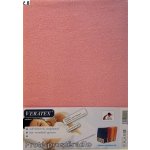 Veratex Froté prostěradlo růžové 160x200x16 – Zboží Mobilmania