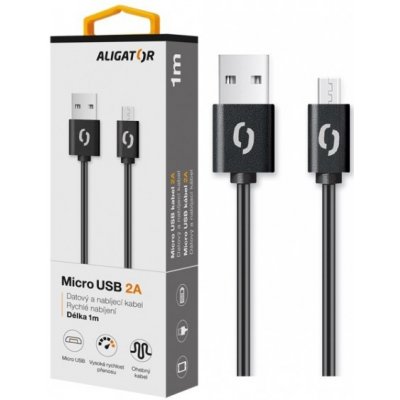 Aligator DAKA001 2A Datový micro USB, 1m – Zboží Mobilmania