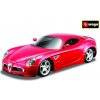 Sběratelský model Bburago Alfa 8C Competizione metalíza BB18 43004 červená 1:32