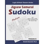 Jigsaw Samurai Sudoku: 500 Medium Jigsaw Sudoku Puzzles Overlapping into 100 Samurai Style Alzamili KhalidPaperback – Hledejceny.cz