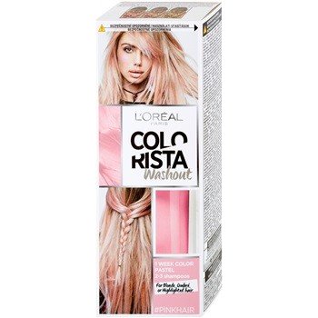 L'Oréal Colorista Washout vymývající se barva na vlasy Dirty Pink 1 Week Color Pastel 2-3 Shampoos 80 ml