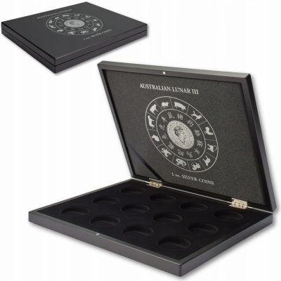 LEUCHTTURM Kazeta na stříbrné mince Lunar III – Zboží Dáma