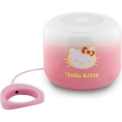 Hello Kitty Mini Bluetooth reproduktor Kitty Head Logo růžové