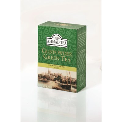 Ahmad Tea Gunpowder Green Tea sypaný papír 100 g – Zboží Mobilmania