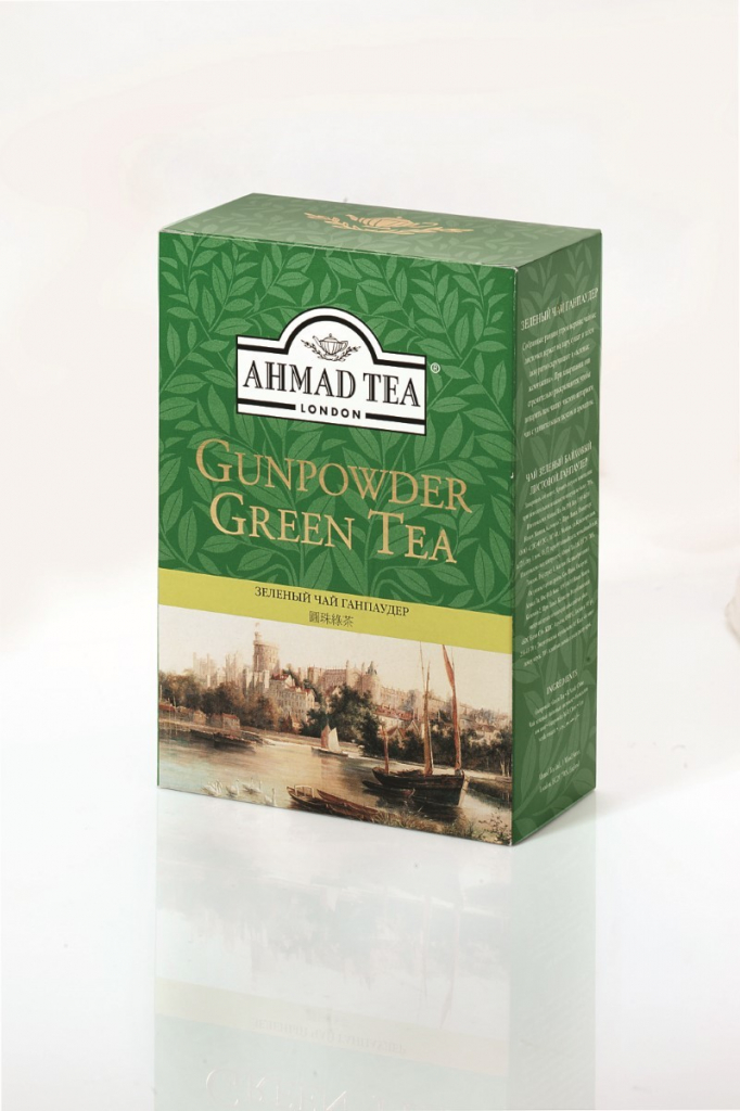 Ahmad Tea Gunpowder Green Tea sypaný papír 100 g