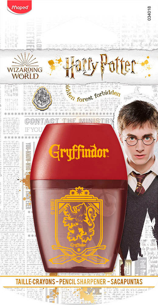 Maped 0340 Ořezávátko Shaker Harry Potter- s odpadní nádobkou 1 otvor