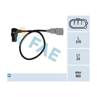 Generátor impulsů, klikový hřídel FAE 79056 – Hledejceny.cz