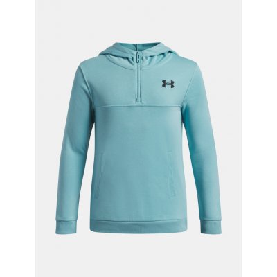 Under Armour UA Rival Lw 1/4 Zip Hoodie modrá – Hledejceny.cz