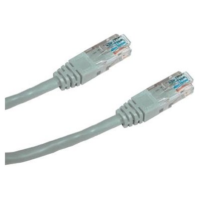 Datacom 1529 Patch kabel UTP, CAT5E, křížený 2m, šedý – Zbozi.Blesk.cz