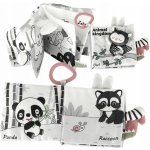 KIK textilní knížka s kontrastními vzory sova – Zbozi.Blesk.cz