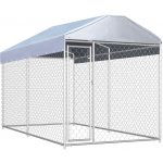vidaXL Venkovní psí kotec se stříškou 382 x 192 x 225 cm 9799.145024 – HobbyKompas.cz