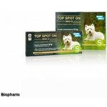 Bioveta Top Spot-on Dog S do 15 kg 1 x 1 ml – Hledejceny.cz