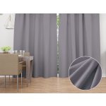 Biante Sametový závěs Velvet Premium SVP-013 Šedý - šířka 135 cm 135x150 cm – Hledejceny.cz
