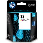 HP 23 originální inkoustová kazeta tříbarevná C1823D – Sleviste.cz