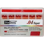 DiaDent Čepy gutaperčové kónické .04 Plus ML158-605 - Vel./šíř: 25 – Hledejceny.cz