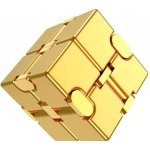 Infinity Infinity Cube Antistresová kostka kovová zlatá – Zbozi.Blesk.cz
