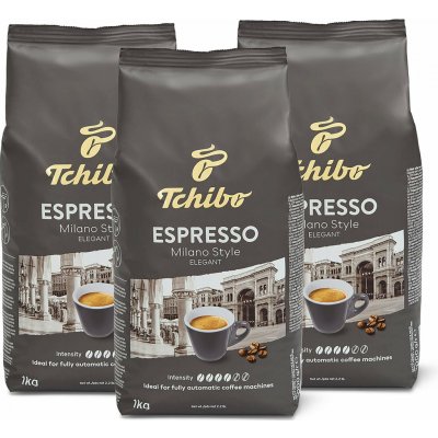 Tchibo Espresso Milano Style zrnková 3 x 1 kg – Hledejceny.cz