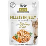 Brit Care Cat Fillets in Jelly Fine Trout & Cod 85 g – Sleviste.cz
