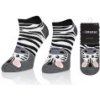 Intenso kotníkové ponožky Zebra