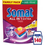 Somat All in 1 Extra Lemon tablety do myčky 140 ks – Hledejceny.cz