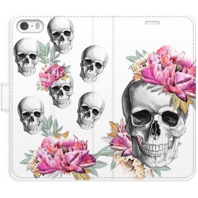 Pouzdro iSaprio - Crazy Skull - iPhone 5/5S/SE – Zboží Mobilmania