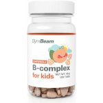 GymBeam B-komplex, tablety na cucání pro děti 120 tablet meruňka – Hledejceny.cz