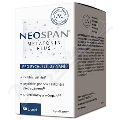 Neospan melatonin plus 60 tobolek – Zbozi.Blesk.cz