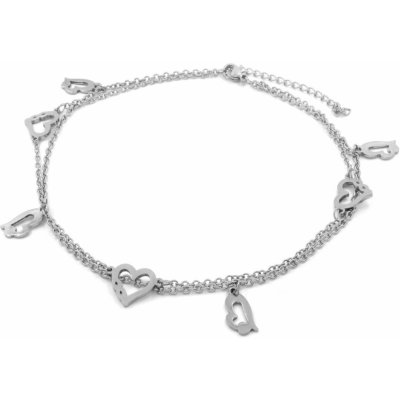 BRUNOshop Dvojitý řetízek na nohu S3021 – Zboží Mobilmania