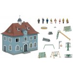 Faller H0 Škola s hřištěm 190087 – Hledejceny.cz