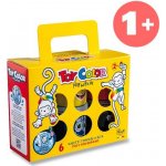 Toy Color Prstové barvy 6 ks 80 ml – Sleviste.cz