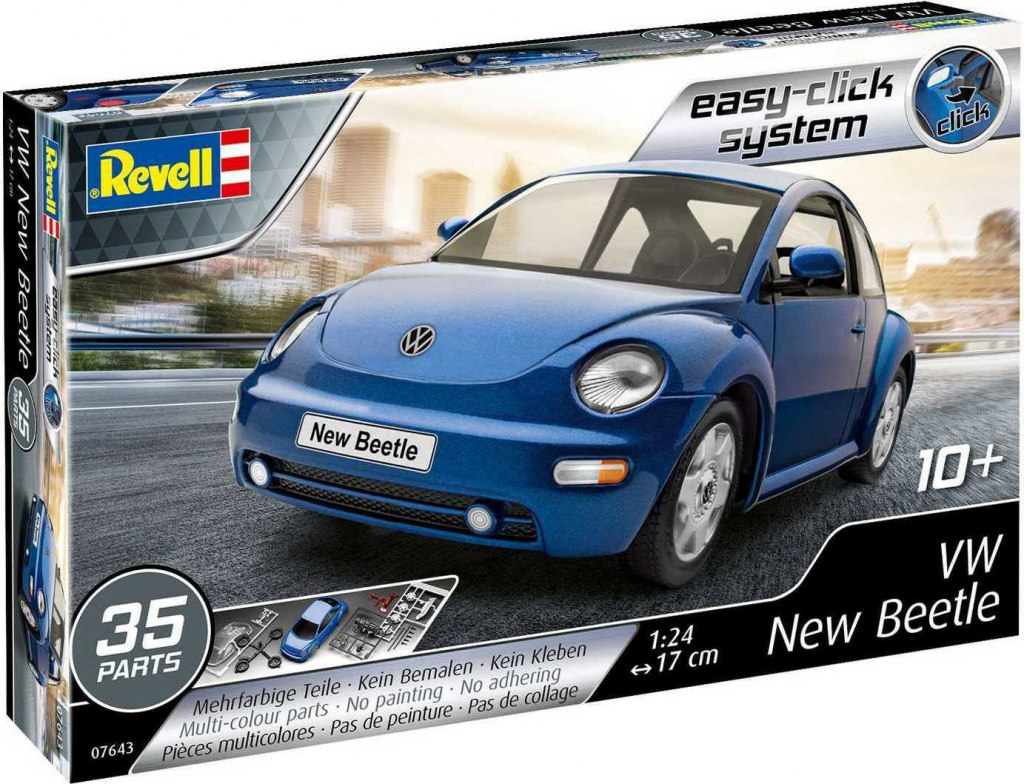 Revell EasyClick VW New Beetle 1:24