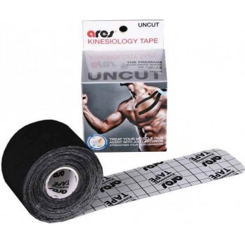 Ares KINESIO TAPE UNCUT Sportovní tejp černá 500 5cm X 5m