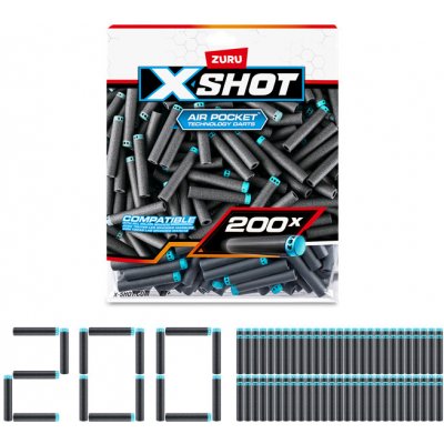 ZURU X-SHOT 200 náhradních šipek – Sleviste.cz