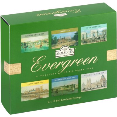 Ahmad Tea Evergreen 6 x 10 x 2 g – Zbozi.Blesk.cz