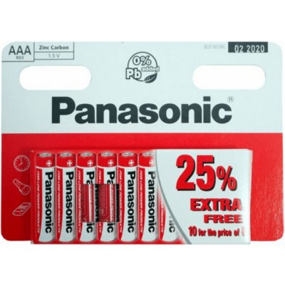 Panasonic Zinc R03RZ/10HH – Zboží Mobilmania